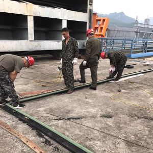 閘門水封更換、改造施工